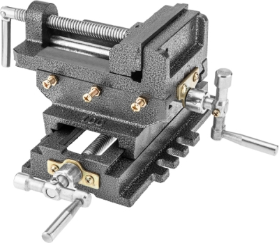 NEO TOOLS 35-035 Dvojosový krížový strojový zverák 100 mm