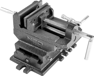 NEO TOOLS 35-035 Dvojosový krížový strojový zverák 100 mm