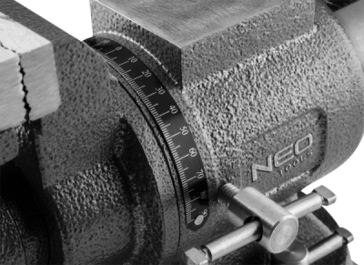 NEO TOOLS 35-030 Otočný zámočnícky zverák 100 mm, 360 stupňov