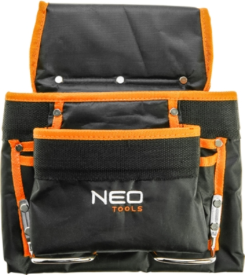 NEO TOOLS 84-334 Vrecko na náradie, 8 priehradiek, kovové držiaky