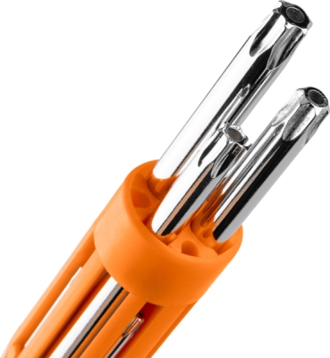 NEO TOOLS 09-524 Súprava dlhých kľúčov Torx T10-T50, súprava 8 ks