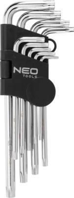 NEO TOOLS 09-526 Súprava kľúčov Torx, súprava 9 ks