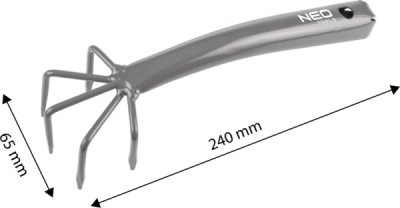 NEO TOOLS 95-020 Kyprič na pletie 5 zubov