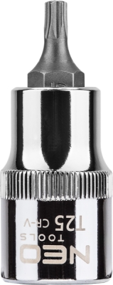 NEO TOOLS 08-751 Nástrčný bit torx 1/2", T25 x 55 mm
