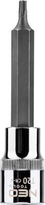 NEO TOOLS 08-760 Nástrčný bit torx 1/2", T20 x 100 mm