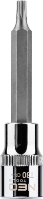 NEO TOOLS 08-763 Nástrčný bit torx 1/2", T30 x 100 mm
