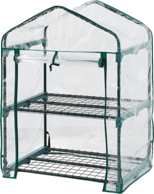 NEO TOOLS 15-900 Skleník 69 x 49 x 95 cm, fólia PVC, kovová konštrukcia