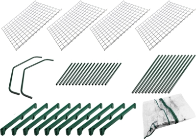 NEO TOOLS 15-901 Skleník 69 x 49 x 160 cm, fólia PVC, kovová konštrukcia