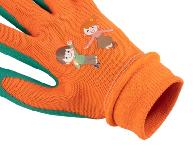 NEO TOOLS 97-644-3 Detské pracovné rukavice s latexom, veľ. 3