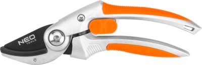 NEO TOOLS 15-213 Záhradné nožnice nákovkové 210 mm, rozsah do 20 mm, hliníkový