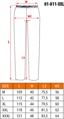 NEO TOOLS 81-811-XXL Nohavice do dažďa PU/PVC, veľ. XXL