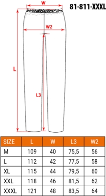 NEO TOOLS 81-811-XXXL Nohavice do dažďa PU/PVC, veľ. XXXL