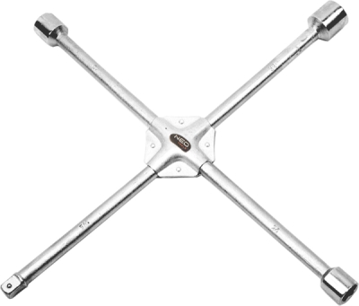 NEO TOOLS 11-100 Krížový kľúč na kolesá, zosilnený, 17 x 19 x 22 x 1/2" mm