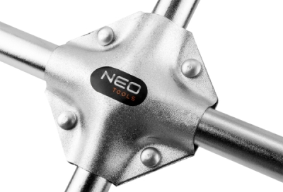NEO TOOLS 11-100 Krížový kľúč na kolesá, zosilnený, 17 x 19 x 22 x 1/2" mm
