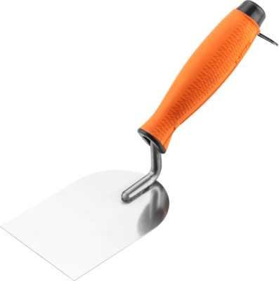 NEO TOOLS 50-137 Štukatérska lyžica podkovovitá, 80 mm, dvojmateriálová rukoväť