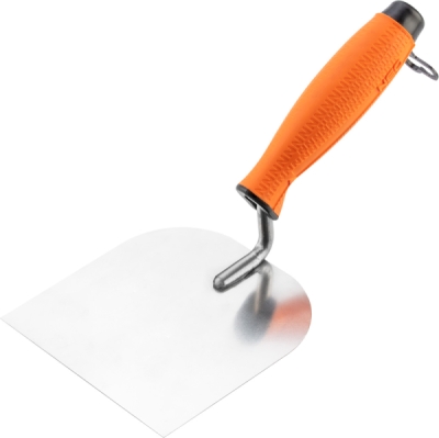 NEO TOOLS 50-139 Štukatérska lyžica podkovovitá, 120 mm, dvojmateriálová rukoväť