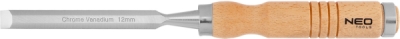 NEO TOOLS 37-812 Dláto 12 mm, CrV, drevená rukoväť