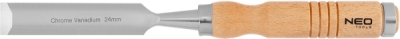 NEO TOOLS 37-824 Dláto 24 mm, CrV, drevená rukoväť