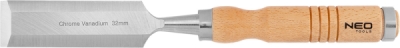 NEO TOOLS 37-832 Dláto 32 mm, CrV, drevená rukoväť