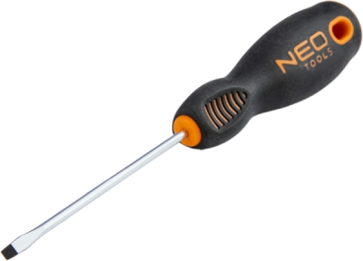 NEO TOOLS 04-012 Plochý skrutkovač 4.0 x 100 mm, S2