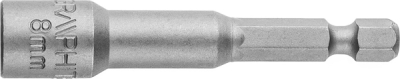GRAPHITE 57H992 Magnetická nástrčná hlavica 8 x 65 mm, stopka 1/4"