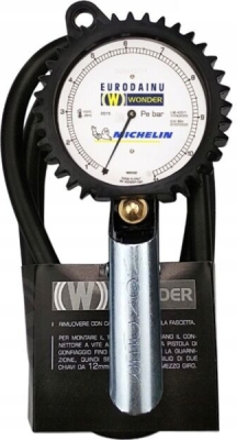 Hustiaca pištoľ WONDER EURODAINU 2015, manometer Michelin, 0,7–11 bar