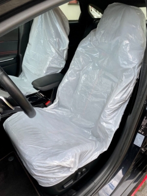 Ochranné poťahy na sedadlá LDPE, 780 × 1300 mm, 50 ks