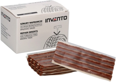 Hnedé opravné knôty INVENTO, hrúbka približne 6 mm, 50 ks