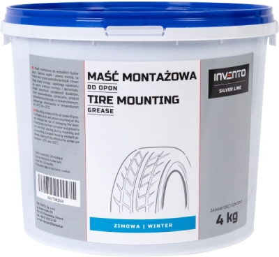 Montážna pasta INVENTO zimná, modrá, 4 kg