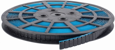 Nalepovacie oceľové závažia INVENTO 5 g, čierne, rolka 6 kg