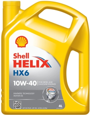 Shell - Motorový olej Helix HX6 10W40, 4L