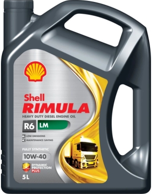 Shell - motorový olej Rimula R6 LM 10W40 5L
