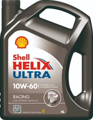 Shell - Motorový olej Helix Ultra Racing 10W60, 4L