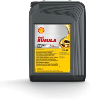 SHELL Rimula R6 MS 10W-40 20 l