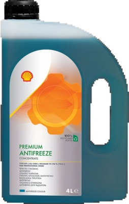 SHELL chladiaca kvapalina Premium 774 C/P koncentrát 4 l