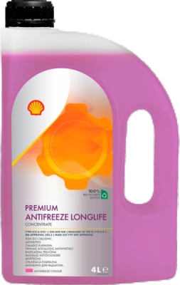 SHELL chladiaca kvapalina Premium Longlife 774 D-F koncentrát 4 l