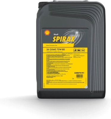 SHELL Spirax S6 GXME 75W-80 20 l