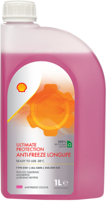 SHELL chladiaca kvapalina Longlife Ultimate Protection na priame použitie 1 l