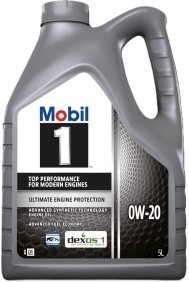 Motorový olej Mobil 1 0W-20 5 l