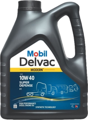 Mobil Delvac Modern 10W-40 Super Defense V1 4 l