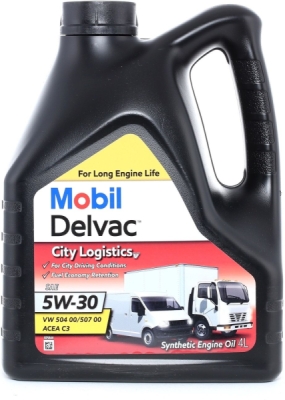 Motorový olej Mobil Delvac City Logistics V 5W-30 4 l