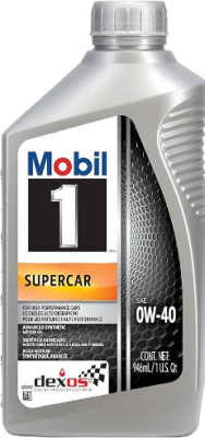 Motorový olej Mobil 1 Supercar 0W-40 946 ml