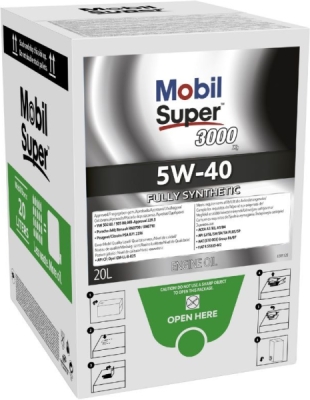 Mobil Super 3000 X1 5W-40 20 l Bag-in-Box