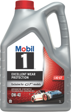 Motorový olej Mobil 1 C40 GT 0W-40 5 l