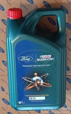 CASTROL Ford MAGNATEC 0W-20, 5 l
