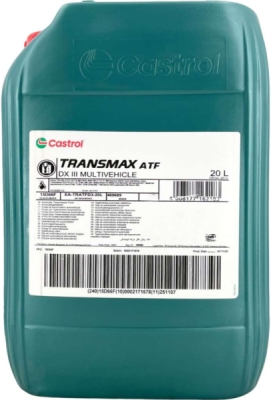CASTROL TRANSMAX ATF DX III Multivehicle, 20 l