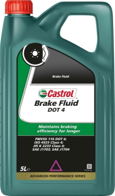 CASTROL BRAKE FLUID DOT 4, 5 l