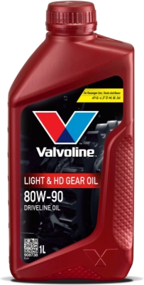 Valvoline Light & Heavy Duty Gear Oil 80W-90 1 l