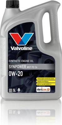 Valvoline SynPower MST FE C6 0W-20 5 l