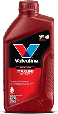 Valvoline MaxLife Synthetic 5W-40 1 l